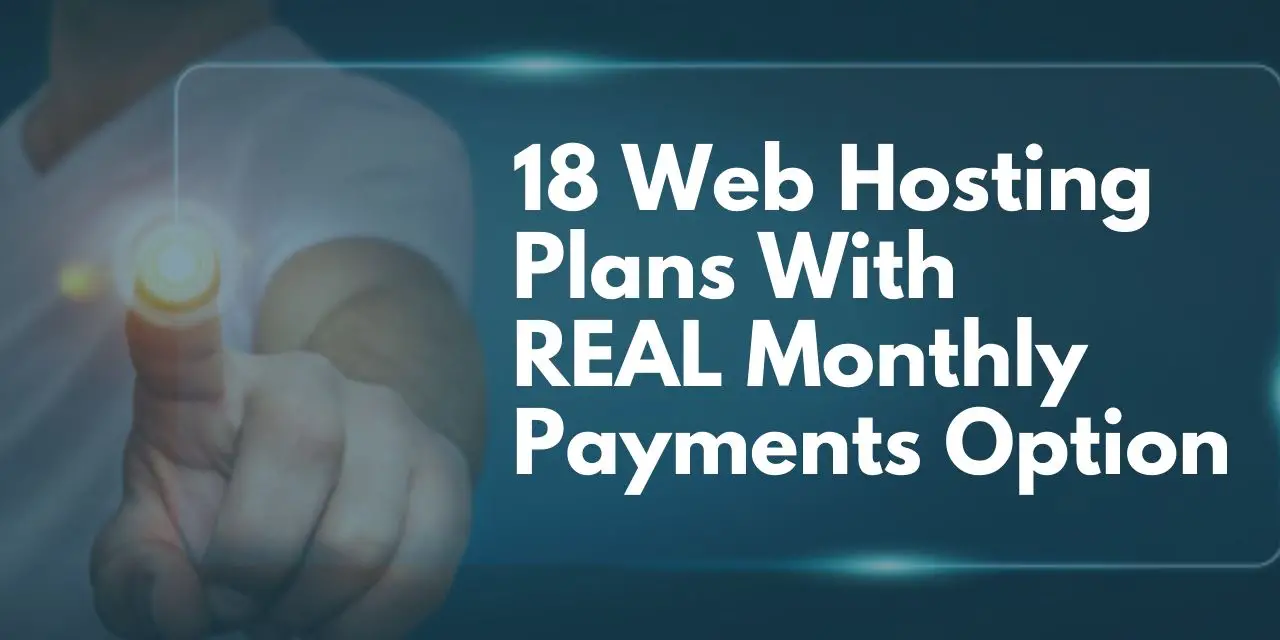 17 Web Hosts With Month-To-Month (Monthly Billing ...