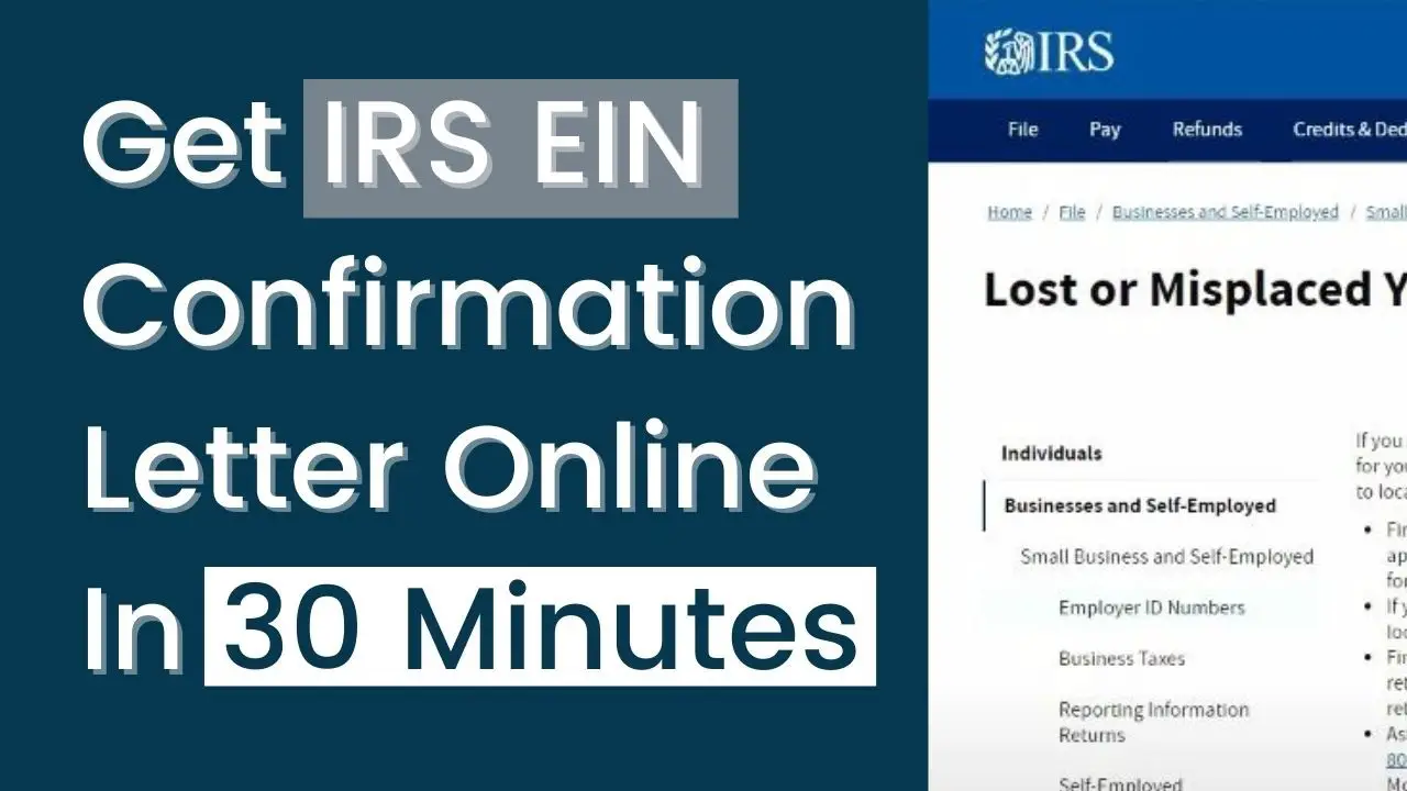 How To Get Your IRS EIN Verification Letter 174c Online Instantly 